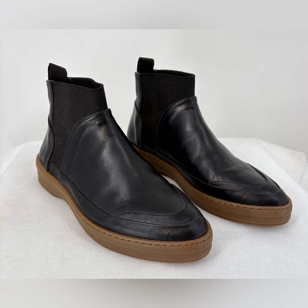 Jack Erwin Thea Chelsea Boots Black Sz 7.5